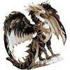 VlHpnpe Statue di animali Ornamenti decorativi per soggiorno Home Office Decors Acrilico Dragon Figurine da tavolo Centrotavola Ornamenti decorativi