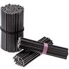 Danilovo Candele (Nero) Profumate in Pura Cera d'Api - Candele Chiesa Ortodossa per Preghiere, Natale, Lunghe, N60, Altezza 20,5 centimetri, 25 pz
