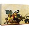 canvashop Quadro Caravaggio Canestra di frutta 100x70 cm | Stampa su tela canvas, Quadro da parete, Natura morta, Arte