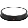 MEHOOSPVN Piatto girevole elettrico 42 cm, 50 kg, piatto girevole automatico con telecomando, piatto girevole a 360 gradi, per fotografia, video dal vivo, display per gioielli, supporto girevole con