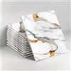 Zeihyeurus Piastrelle di Marmo Autoadesive,Pannelli PVC Effetto Marmo,Pannello Finto Marmo,Peel And Stick,Resistente all'Acqua E al Heat,per Soggiorno Bagno Cucina Decorazione Casa