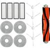 Todikaper Kit di accessori di ricambio per robot aspirapolvere Xiaomi S10+ e S10 Plus, 13 pezzi con spazzole principali e laterali, filtri HEPA e panni mocio, installazione senza attrezzi per la pulizia della
