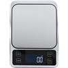 Alvinlite Bilancia da Cucina Digitale, Bilancia da Cucina Digitale Multifunzionale in Acciaio Inossidabile da 5 kg/0,1 g Bilancia Elettronica per Alimenti