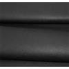 econuk Tessuto in ecopelle per tappezzeria, 140 cm x 50 cm (Made in Europe) pelle sintetica morbida al tatto per artigianato, mobili, divano, seduta, sedie, borse (nero)