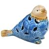 HXSCOO Coppia di figurine di uccelli in porcellana dipinta a mano, ritaglio di amanti degli uccellini in ceramica, decorazioni in miniatura, ornamento for gingilli artigianali ( Color : Head Up , Size : M )