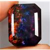 47,30 Ct Naturale Ammolite Smeraldo Opale -Simile Doppio Raro Pietre Sciolte