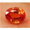 Naturale 2.50 Ovale Forever AAA Eccezionale Orange Spinello Trattato Loose Gemma