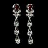 Egemdiamond 925 Orecchini Argento Sterling Ovale Rodolite 6x4mm Topazio No USA Import Tasse