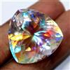 Naturale Mystic 60.75 KT Multicolore Cubico Taglio Certificato Loose Gemma