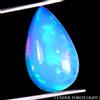 Gemsporium Pera Cab AAA Floreale Flash Gioco Di Colore Cristallo Opale Fuoco 2.67ct 15x9mm