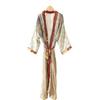 Fatto a mano Kimono In Seta Vintage Da Donna Accappatoio Pigiama Kaftan Copricostume