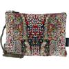 Gabs Borsa a Tracolla Beyonce Trip in Pelle, Stampa Scritte Multicolore, Taglia M, 29.5 x 21 x 2 cm, con Tracolla Regolabile