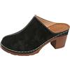 Generico Clogs Donna Ciabatte con Tacco Suola Morbida Leggera per Tempo Libero Domestico Passeggio Lavoro Occasioni Casual Traspirante Resistente Ammortizzante Backless Antiscivolo Esterno Comfortevole