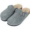 Embi Comfort Zoccoli Uomo Punta Chiusa Vegan BioFlex Technology Made in Italy