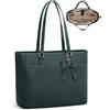 RAINSMORE Borsa Donna Grande Borsa per Laptop da 15,6 Pollici | Borsa Università, Borsa Lavoro in Pelle PU Impermeabile, Ideale per Lavoro, Scuola, Viaggi, Shopping e Uso Quotidiano