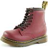 Dr. Martens INFANTS Patent RED, Scarpe stringate unisex bambino