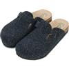 Embi Comfort Zoccoli Uomo Punta Chiusa Vegan BioFlex Technology Made in Italy