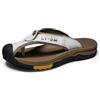 EKsma Sandali da trekking da uomo di grandi dimensioni, pantofole chiuse in vera pelle alla moda, scarpe da spiaggia traspiranti for escursioni all'aperto
