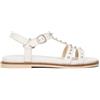 Nero Giardini E615921D sandalo donna basso in pelle beige