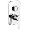 Paini - Gaia 691 Rubinetto Miscelatore Bagno Monocomando per Doccia da Incasso con Deviatore, finiture Cromate e brillanti, Design accattivante, interamente prodotto e lavorato in Italia