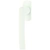 Roto Maniglia Roto Line standard senza logo, bianco traffico, lunghezza perno 43 mm