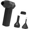 QLoztyse Asciugacapelli Cordless Ricaricabile Phon Portatile Asciugatore Leggero Fon Senza Tre Regolazioni Motore DC Potente Adatto a Cura Dei Capelli V, 130000 giri/min