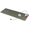 Mi-Heat Tappetino riscaldante, 17/5, 35 x 110 cm, 100 Watt, colore: cammello, per scrivania, casa, ufficio, PC