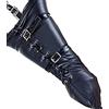 HTdangT SM Bondage Mono Glove Regolabile Braccio Binder Bondage Bag Manette Restrizioni Borse A Mano Pelle Morbida BDSM Cinghie Estremamente Strette Con Spalline Giocattolo Sessuale Fetish