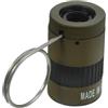 ifundom Monocolo Tascabile Mini 2,5x17,5 MM Anello Dita | Ballo e Sightseeing, Visione a Lunga Distanza, Metallo e Plastica, Messa a Fuoco Rotante, Khaki