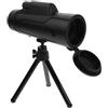 MAGICLULU Monoculare Alta Potenza 10x per Bird Watching, Visione HD | Adulti, Fotografia con Smartphone e Uso Versatile, PVC Nero, Angolo 7° e ≤9, 5″