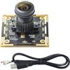 NINMORTH HD per webcam 100° grandangolo USB plug-and-play PC HD per webcam (180° | 100° grandangolare, distorsione minima, grande copertura, perfetto per gruppi, uso flessibile