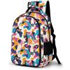 WECECE Zaini Colourful Cow Print Bambina 11 Anni Zaino Scolastico Animal Cattle Bambine Classe 4-6 Cartella Scolastica Impermeabile Grande Gita Scolastica Viaggio Daypack