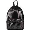 Colourbook Zaino Mini 10L Nero Assoluto Tempo Libero (Iron) | Poliestere idrorepellente, Schienale imbottito, Spallacci regolabili, Tasca frontale zip, Misure 21x35x35 cm, Viaggio sport