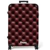 NoBoringSuitcases.com NoBoringSuitcases© Valigia Grande Trolley Da Stiva Viaggio Rigida Leggera | 77x51.5x28 cm - Ruote Valigie Bagaglio Suitcase Large XL Luggage Pelle - Motivo - Bordeaux