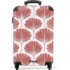 NoBoringSuitcases.com NoBoringSuitcases© Valigia Bagaglio A Mano Trolley Cabina Viaggio Aereo | 55x35x20 cm - Cabin Size Rigida Leggera 4 Ruote Valigie Luggage Ventaglio - Motivo - Terra