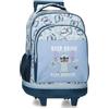 Disney Joumma Disney Stitch Keep Going Zaino a 2 Ruote Blu 32x45x21 cm Poliestere 30,24L