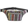 ESUKAR Moda Stile Etnico Vita Marsupio Delle Donne Viaggio Cerniera Petto Borsa Della Borsa Della Boemia Outdoor Sport Marsupio Alla Moda Borsa A Tracolla, D