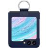 RankOne Custodia per Samsung Galaxy Z Flip6 / Samsung Galaxy Flip 6 2024 6,7 pollici con anello rigido in policarbonato, colore: blu navy.