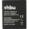 vhbw batteria sostituisce Motorola SNN5981A, SNN5976A, GK40, SNN5979A, SNN5977A per smartphone cellulare (2700mAh, 3,8V, Li-Ion)
