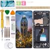 Gadget Troops Display TFT per Samsung Galaxy S21 Ultra 5G Kit ricambio schermo Nero | Senza impronte digitali, Schermo non curvo, Kit tutto in uno con cornice, Schermo HD+, Per SM-G998B/DS