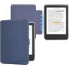 RSAquar Cover Magnetica Staccabile 6 per Kobo Clara Colour/BW/2E, Blu | Retro in PC Ultratrasparente, Guscio Leggero, Sospensione e Riattivazione Automatiche, per Tolino Shine Color/5/4