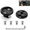Kxathfa 1 pz Supporto per computer da bicicletta Gopro per Garmin, Adattatore combinato di interfaccia universale, per supporto anteriore a filo, per telecamera d'azione, illuminazione e accessori per