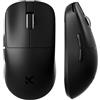 MCHOSE L7 Ultra Mouse da Gaming Wireless, Ultraleggero, Ergonomico, 42.000 DPI, PAW3950, Doppio Polling da 8K, Ricevitore 8K Ultrraveloce, Connessione a 3 Modalità, Nero