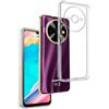 REY Cover in Gel TPU Trasparente per OUKITEL C59 PRO, Ultra Sottile 0,33 mm, Morbido Flessibile, Custodia Silicone