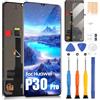 ARSSLY Schermo LCD per Huawei P30 Pro Display per Huawei P30 Pro VOG-L29 VOG-L09 VOG-AL00 6,47 Schermo di Ricambio Touch Digitizer Assembly con Riparazione, Nero Incell Not Support Impronte Digitali