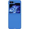 COQUE Custodia per Samsung Galaxy Z Flip5,Sottile custodia telefono antiscivolo con schermo pieghevole ultrasottile per Samsung Galaxy Z Flip5 Blu