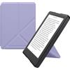 kwmobile Custodia Pieghevole Compatibile con Kobo Glo HD/Touch 2.0 Cover - Cover Magnetica Pelle PU eReader con Stand - lavanda