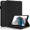 Succtopy Cover Galaxy Tab A8 10.5 2021 SM-X200/X205/X207 Custodia in Pelle PU Flip Stand Cover Samsung Tab A8 2021 Portafoglio Porta Penna Slot Card Tablet Custodia Samsung Galaxy Tab A8 2021 Nero