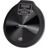 Aiwa Lettore CD Portatile PCP-850 (Nero) MP3 Ricaricabile Hyper Bass | Compatibile con CD, CD-R, CD-RW e file MP3. Batteria ricaricabile con autonomia fino a 8 ore.