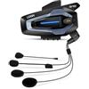 LEXIN G10 Interfono Moto Bluetooth 5.1, Gruppo 8 Piloti Multitasking | Interfono di gruppo fino a 8 moto (1km). Doppio chip Bluetooth 5.1 per ascoltare musica e parlare contemporaneamente